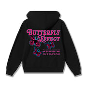 BUTTERFLY EFFECT HOODIE / BLACK PINK